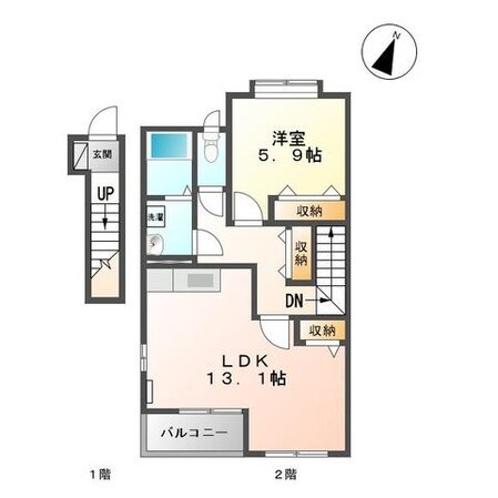 パルジェの物件間取画像